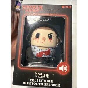 Netflix Stranger Things Eleven Bluetooth Speaker Bitty Boomers Figure SEALED